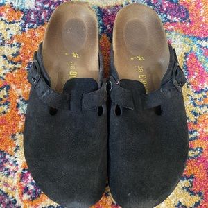 Birkenstock black clogs